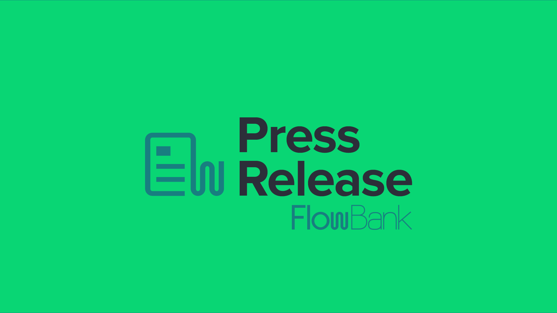 press release flowbank