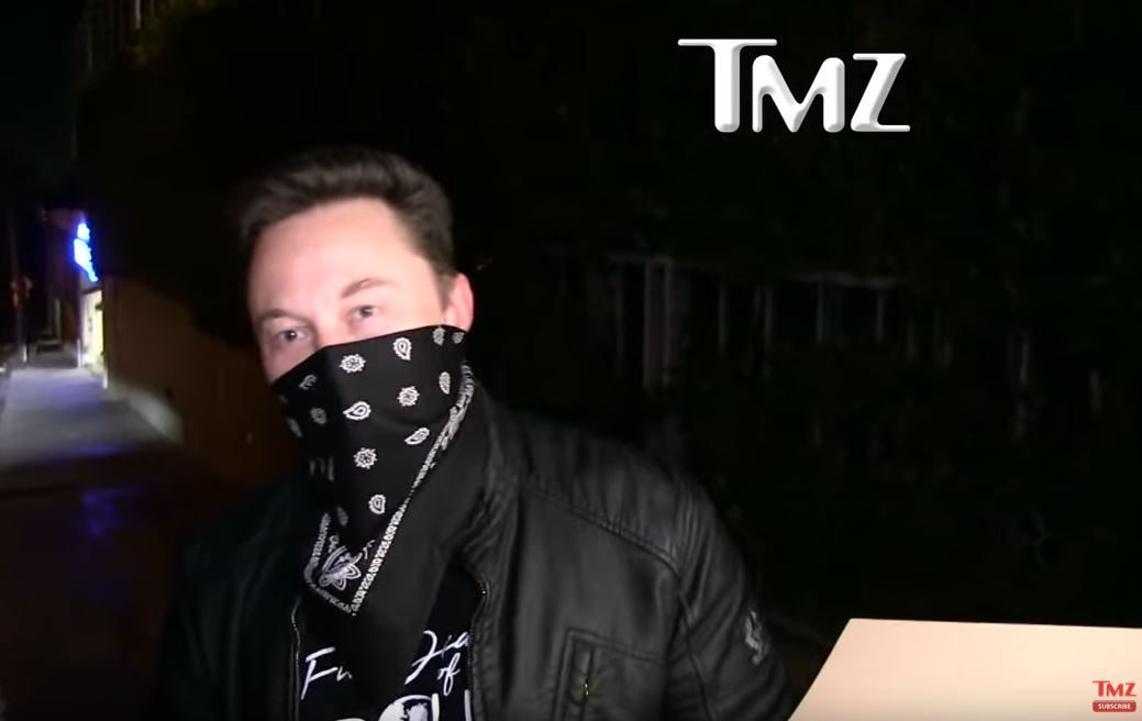VIDEO: Elon Musk tells TMZ Don't take too much risk on crypto!